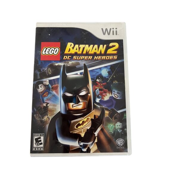 Lego Batman 2: DC Super Heroes Nintendo Wii Game With Case - Picture 1 of 4